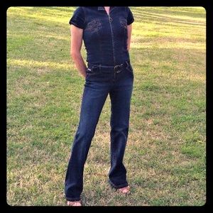 Vintage Denim Jumpsuit